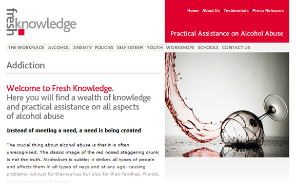 Business Web Design for Fresh Knowledge