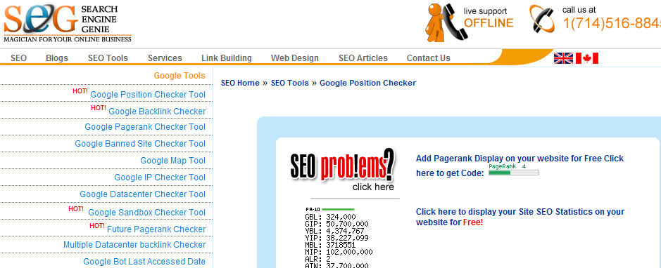 Google Rank Checker