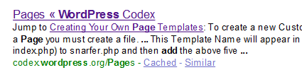 Google Jump To
