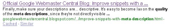 metadescriptions