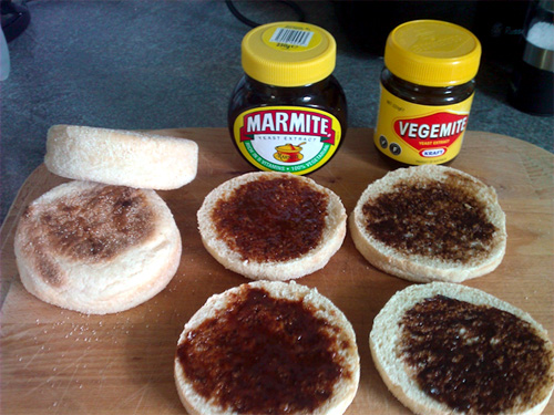vegemite-vs-marmite The taste off begins