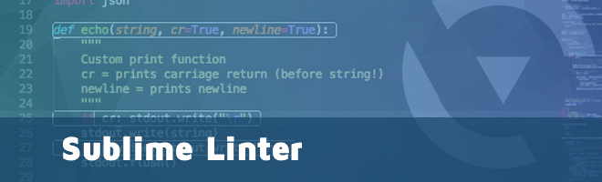 Sublime Linter